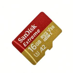 Carte TF Sandisk Extreme haute vitesse 100% originale, adaptée aux caméras 4K, V30 U3 A2, carte mémoire avec adaptateur SD - Product Image 1