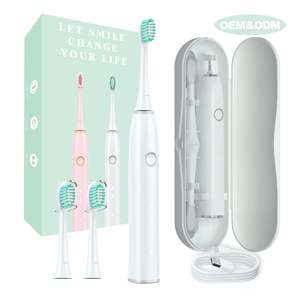 <span class=keywords><strong>Brosse</strong></span> à dents électrique ultrasonique YBK Y3 avec écran LED, étanche IPX7, 3 modes, hautement recommandée par les dentistes, poils souples - Product Image 1