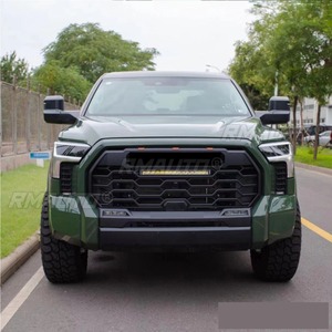 Grille de pare-chocs avant de voiture, grilles de course, calandre pour Toyota Tundra 2022, kit carrosserie, accessoires de voiture - Product Image 4