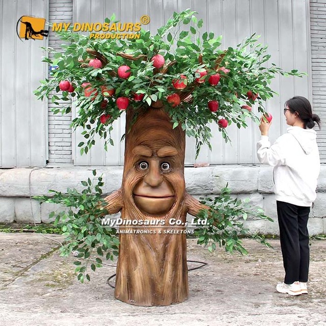 MY DINO Outdoor Playground Funny Robotic Talking Apple Trees