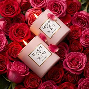 Luxuriöse Handgemachte Sojawachs-Aromatherapie-Kerze im Matten Keramikbehälter Starke Duftverbreitung für Minimalistische Büro- und Wohnraumdekoration - Product Image 2