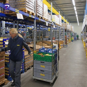 โลจิสติกการขนส่งคลังสินค้าพับ Z ฐานม้วนกรงสำหรับขาย - Product Image 6