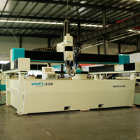 Machine de découpe à jet d'eau 5 axes AV 2515, machine de découpe à jet d'eau CNC pour métal et acier, technologie de découpe à froid automatique CNC 5 axes