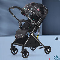 Poussettes bébé nouveau-né Poussettes de poche à poignée réversible Poussettes légères