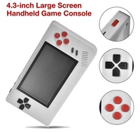 Lecteur de jeu vidéo rétro en gros avec 228 jeux intégrés Sortie TV à écran LCD de 4.3 pouces Console de jeu portable pour enfants