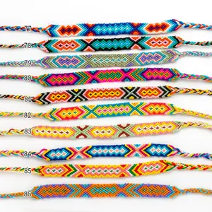 China Großhandel Custom Woven Thread Friendship Handmade Armband
