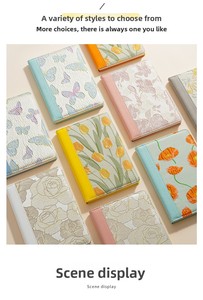 Quaderno A5 con Copertina in Tessuto, Pagine a Puntini <span class=keywords><strong>Rosa</strong></span> Fresco, Stile Instagram, Personalizzabile, Regalo Estetico - Product Image 6