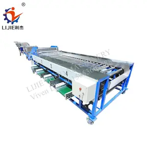 Automatic sweet potato grading machine by size date potato sorting machine