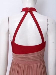 Costume de danse contemporaine pour femme adulte, combinaison à bretelles transparente, tenue de performance pour équipe de danse lyrique, sur mesure - Product Image 3