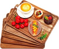 Ecologisch bamboe snijplank met modern design voor feesten, groenten, fruit, delicatessen en kaasplanken