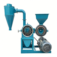 Machine de traitement de la farine de maïs fine TENGAO 9FC-460, moulin à farine de blé, haricots et riz, machine de mouture des céréales