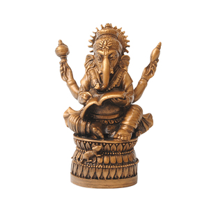 Decorazione Murale con Immagine di Divinità Indiana, Regalo Tradizionale Indiano, Statua del Dio del <span class=keywords><strong>Libro</strong></span> Rosso dell'India - Product Image 1
