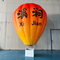 Ballon publicitaire gonflable personnalisé en toile Oxford avec impression de logo pour événements extérieurs et promotion