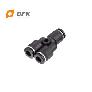 ข้อต่อลม DFK EPW12 รูปตัว Y แบบ 3 ทาง ขนาดเส้นผ่านศูนย์กลาง 12 มม. สำหรับเครื่องจักรอุตสาหกรรม ใช้งานได้ยาวนาน - Product Image 2