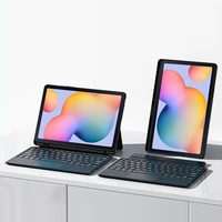 Sarung Keyboard nirkabel untuk Samsung Tab S6 Lite 10.5 2025 SM P613 P619 untuk 2019 SM- P610 P615 sarung magnet pabrik grosir