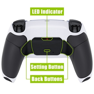 ชุดอุปกรณ์เสริมปุ่มหลัง EXtremeRate Custom Back Paddles Rise 2.0 Remap Kit พร้อมแผงอัพเกรดและฝาหลังและอุปกรณ์ติดตั้งปุ่มหลังสำหรับจอย PS5 - Product Image 3