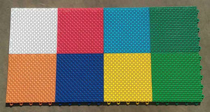 Suelo de enclavamiento de patinaje sobre ruedas para exteriores, baldosas deportivas para cancha de baloncesto, fútbol sala, cancha de tenis, suelo deportivo - Product Image 6