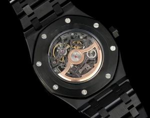 Boîtier de montre en céramique de haute qualité fabriqué en usine, avec un design ajouré, mouvement mécanique, montre-bracelet élégante et polyvalente - Product Image 4