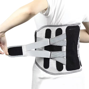 FSPG Faja Lumbar Ajustable de Talla Única con Doble Tirante, Soporte de Acero Transpirable para Espalda Baja y Cintura - Product Image 3