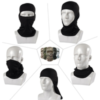 Équipement tactique Équipement Visage complet Couvre-chef tactique Écharpe Camouflage Opération extérieure Cagoule Coupe-vent Couvre-chef Visage complet
