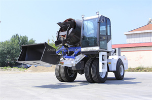 Mini bomba única industrial a estrenar Camión mezclador de concreto Hbt500 con alta calidad - Product Image 1