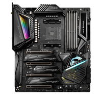 Penjualan Terbaik Motherboard komputer MSI MEG X570 GODLIKE DDR4 soket AM4 mendukung R yzen prosesor Gaming Motherboard