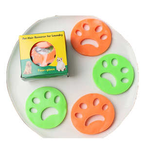 Skynuo pengering pakaian silikon, dapat digunakan kembali alat pembersih cucian hewan peliharaan penghilang bulu anjing dan kucing Filter pembersih rambut - Product Image 6