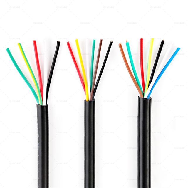 Shielded XLPE Insulated Copper Conductor Solid Core Control Cable with PVC Sheath High Performance 300V-1KV Rated Voltage