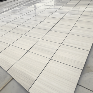 Losa grande de madera blanca de lujo al mejor precio, acabado natural a rayas para suelo de hotel - Product Image 4