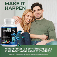 Compléments de Fertilité Masculine OEM à Prix d'Usine, Marque Privée, Vitamines pour la Fertilité Masculine, Adultes