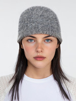 Bonnet en maille minimaliste uni de haute qualité en mohair 32% RMS personnalisé, unisexe, élégant, chaud, automne, hiver, plage, voyage d'affaires
