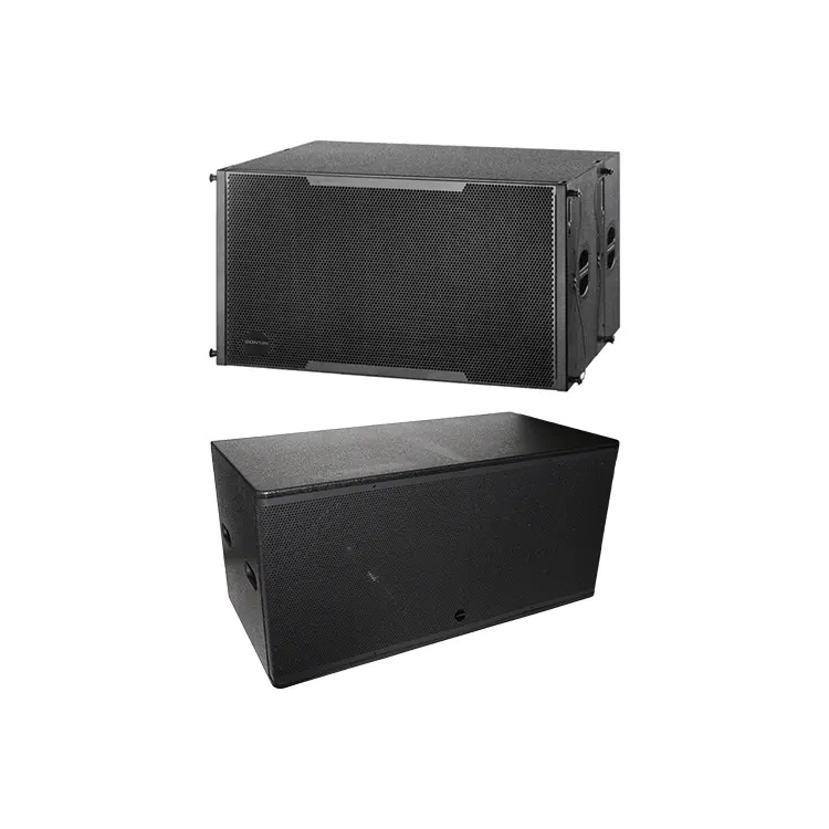 Professional PA System Confer Audio Line Subwoofer Dual 18 Inch Speaker Sound Array Line Array Speakers Sound System For Church