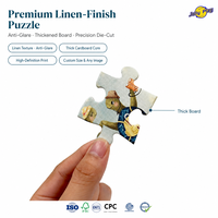 Fabricants de puzzles miniatures personnalisés imprimés par sublimation, accessoires, paysages 3D, puzzles de 500 à 1000 pièces pour adultes
