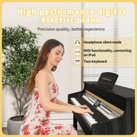 LeGemCharr Instrumentos Musicales Piano Electrico Price Piano Digital Upright Piano Profecional 88 Weighted Keys