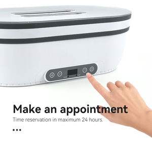 Menyesuaikan logo parafin mandi lebih hangat Kit perawatan kecantikan pribadi tangan dan tubuh lilin parafin pemanas untuk mencair lilin parafin - Product Image 3