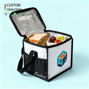 Custom Logo Thermal Non Woven Insulated Cooler Lunch Bag for Lunch Food - Product Image 1