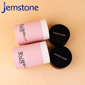 Empaquetado de Tubo de Papel Kraft Cosmético con Estampado en Caliente con Logotipo Personalizado para Cosméticos Protectores del Cabello de 200 ml - Product Image 3