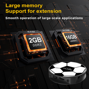 Large Memory MX10-Z1 <strong>Android</strong> Set-top Box Supports Dual WiFi 2.4G 5G H313 Quad-Core <strong>ARM</strong> <strong>Cortex</strong>-A53 BT5.4 2+16GB TF Card - Product Image 3