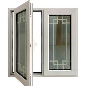 WE01 Ventanas Francesas Modernas con Aislamiento Acústico y Protección Contra Huracanes, Marco de Aleación de Aluminio, Doble Acristalamiento, Paneles Laterales con Energía Solar - Product Image 2