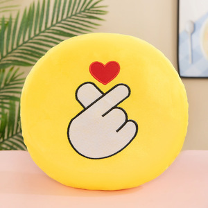 Peluche <span class=keywords><strong>Emoji</strong></span> Carini da Magazzino, Cuscino Scaldamani, Giocattoli di Peluche Cartoon, Decorazione per Divano - Product Image 4