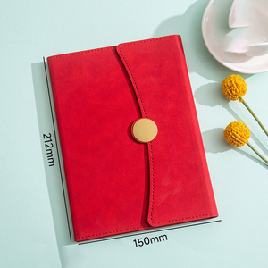 IStapromo Gifts Wholesale Custom Logo Hardcover <b>A5</b> Printed Personal Diaries Journal Tri-fold PU Leather <b>Notebook</b> with CMYK Print - Product Image 1