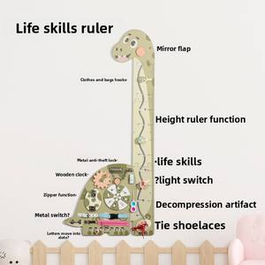 Детская деревянная настольная настенная игра с динозаврами - Product Image 3