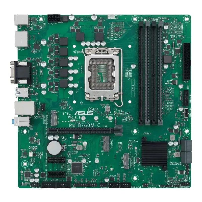 Micro-ATX B760 business motherboard for ASUS Pro B760M-C-CSM