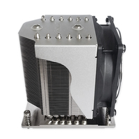 Refroidisseur de serveur 3U 300W TDP avec dissipateur thermique à caloduc pour processeur de serveur AMD EPYC SP3 Socket TR4