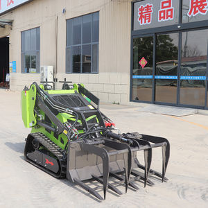 Mini-chargeuse compacte sur chenilles à livraison rapide, moteur Honda, chargeuse frontale, pompe à moteur haute efficacité, expédition mondiale depuis la Chine - Product Image 1