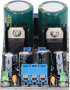 Módulo Regulador de Voltaje SUNTOP AC 10-<span class=keywords><strong>24V</strong></span> <span class=keywords><strong>LM317</strong></span> y LM337, Fuente de Alimentación Ajustable, Placa Estabilizada - Product Image 3