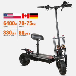 Scooter Eléctrico de Doble Motor, Batería de Litio de 60V 38Ah, Dos Ruedas, Aluminio, Impermeable, Plegable para Adultos, J-30MAX, Rápido y Estable - Product Image 3