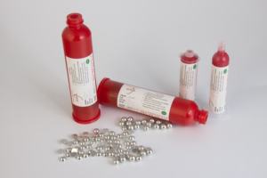 Jufeng SMT SMD BGA IC <span class=keywords><strong>กา</strong></span>วสีแดง<span class=keywords><strong>กา</strong></span>วอีพิบอนด์20มล./30มล. สำหรับเครื่องจ่าย - Product Image 3