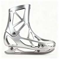 Fraisage CNC personnalisé de châssis métallique en aluminium Course en ligne Ville agressive Freestyle Base de vitesse Cadre de patin à roulettes