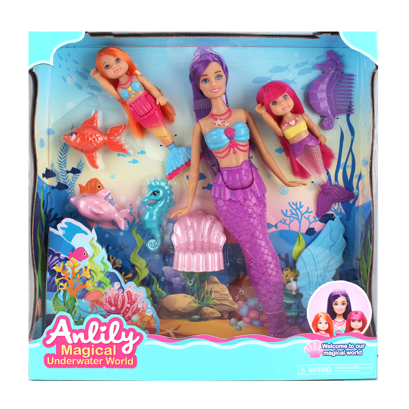 Маленькие модные куклы русалки 11,5 дюйма, игрушка для девочек